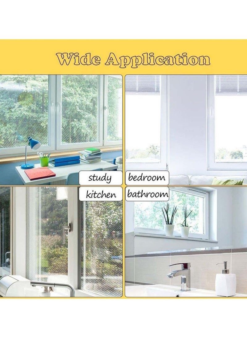 Self-adhesive Window Screen  Anti Mosquito Net Adjustable DIY Fly Mesh Insect Netting Bug Bee Protector With Sticky Tape for most Windows 100X150cm
