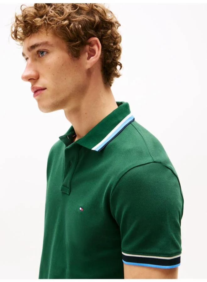 TOMMY HILFIGER Logo Slim Fit Polo