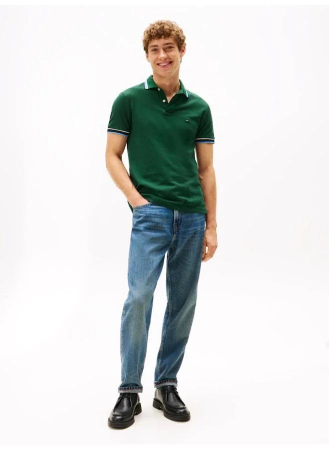 TOMMY HILFIGER Logo Slim Fit Polo