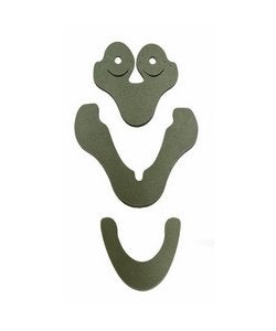 ASPEN Replacement Pads for Aspen Vista MultiPost Cervical Collar Neck Brace, Fits Aspen Model 984200, Natural Cotton Lined, Hypoallergenic, One Size, Pads Only - Image 1