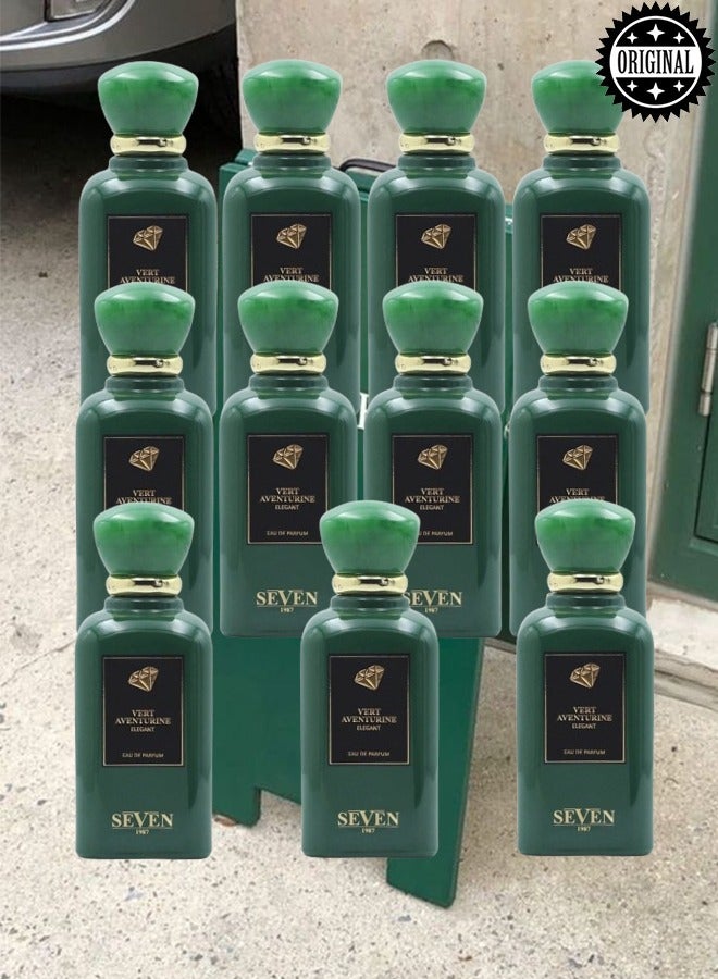 Seven 11 Pieces Vert Aventurine Elegant SEVEN Perfume EDP 100ML - Image 1