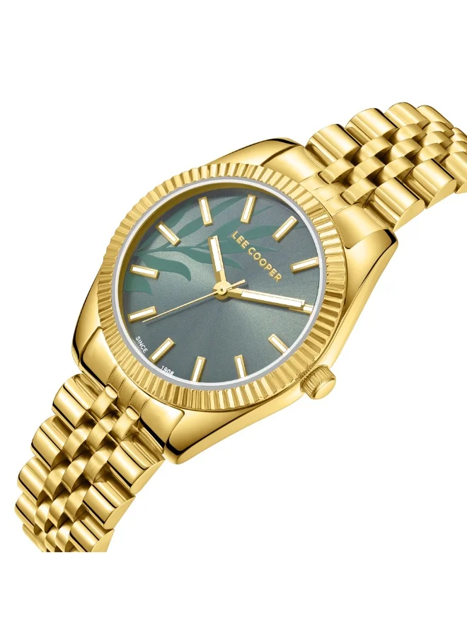 Lee Cooper Women's Metal Analog Watch LC08102.270 - 32 mm