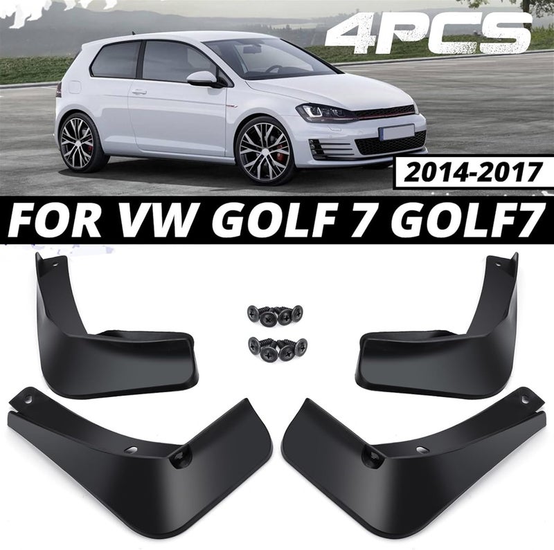 Wivplex Car Fender Mud Flaps for VW Golf MK7 - Image 5