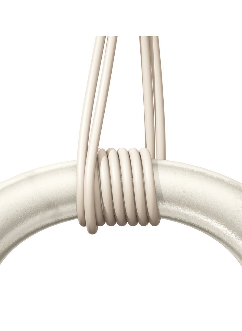 Mcdodo - Alpha Series 36W Type-C to Lightning Data Cable with LED Indicator – 1.2m Beige - Image 1