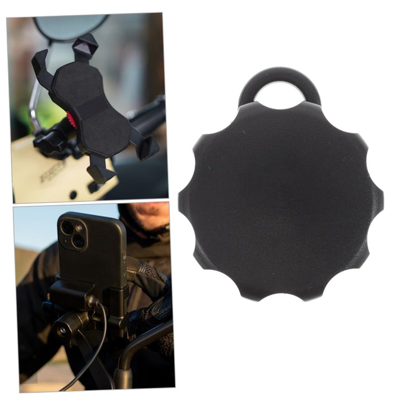 Universal Anti Theft Motorcycle Phone Mount Key Knob Holder Sturdy Plastic - Image 5
