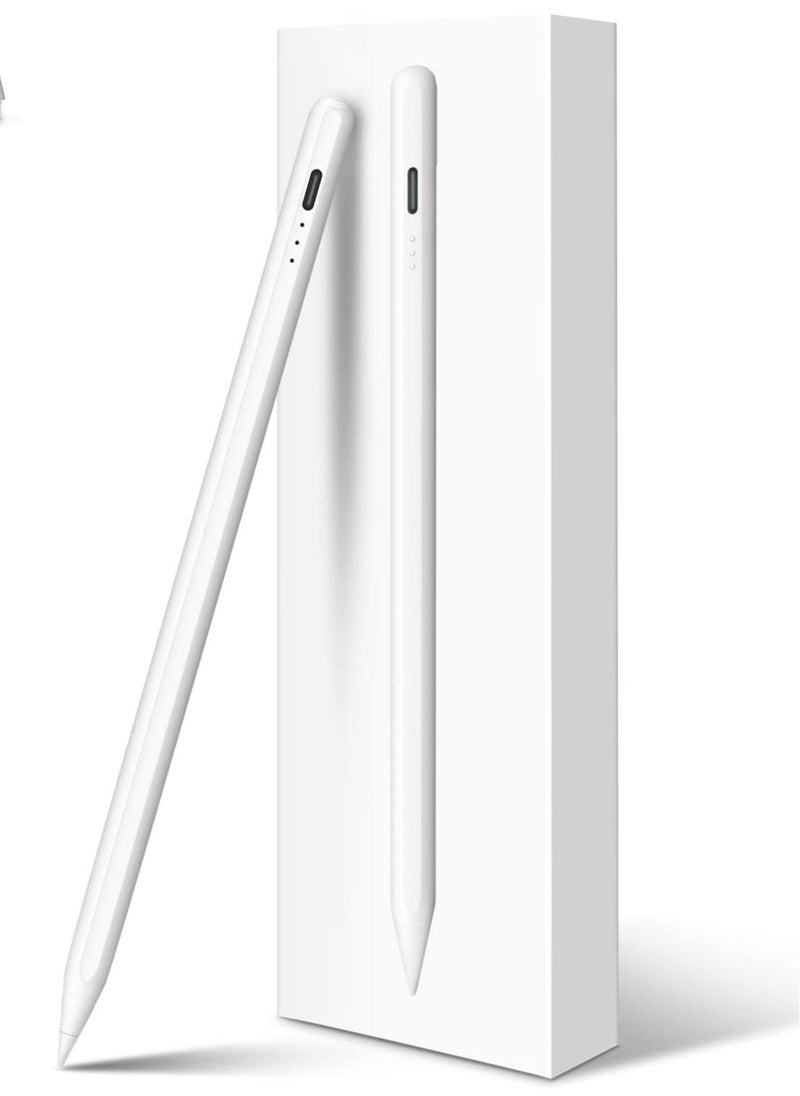 ELTRAZONE - Stylus Pen for iPad, 13 mins Fast Charging Apple iPad Pencil with Palm Rejection, Tilt Sensitivity, Work for 2018-2022 iPad Air 3/4/5, iPad Mini 5/6, iPad 6/7/8/9/10, iPad Pro 11", iPad Pro 12.9" - Image 1