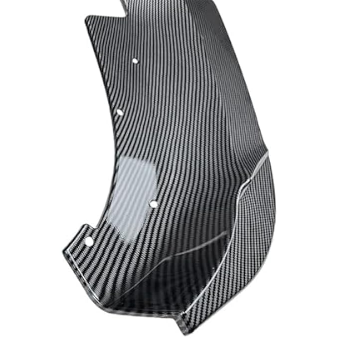 FINMOKAL Carbon Fiber Look Front Bumper Lip Spoiler Compatible with BMW X3 X4 G01 G02 2018-2021 (Not Fit for M Sport Version) - Image 5