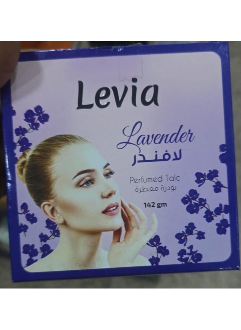 Levia Livia Talcum Powder Lavender Scent 142g 