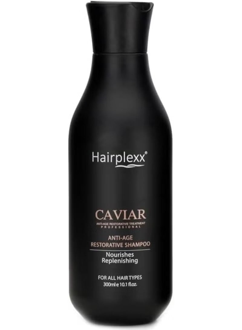 Hairplexx شامبو كافيار لمكافحة الشيخوخة 300 مل - Image 1