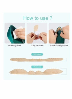 KASTWAVE Heel Cushions for Shoes | 4 Pairs Heel Grips | Shoe Inserts Women and Men | Heel Protectors | Heel Pads | High Heel Insert Preventing Heel Rubbing and Blisters  - Image 5