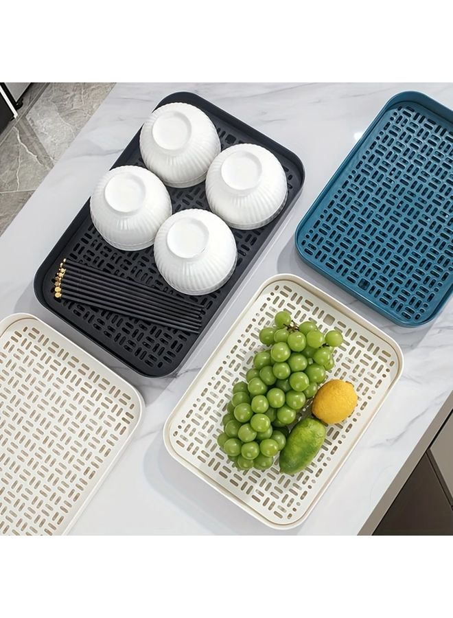 Large Black Dish Rack Drainer For Sink Kitchen Bathroom Storage - Image 4