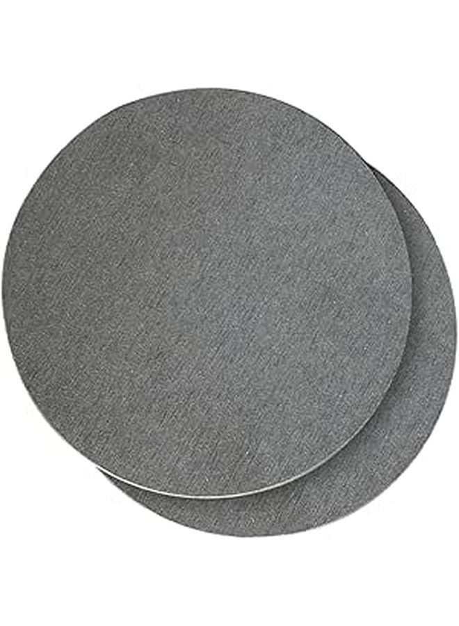 2Pcs Diatomite Flowerpot Mats Non Slip Water Absorbent Pads For Planters Easy Cleaning - Image 1