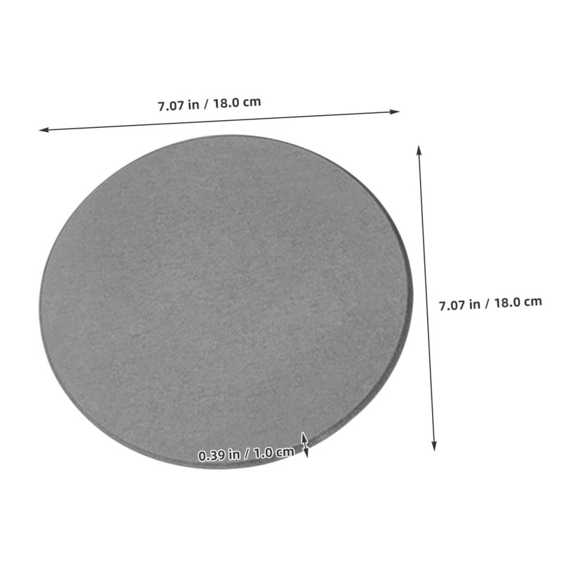 2Pcs Diatomite Flowerpot Mats Non Slip Water Absorbent Pads For Planters Easy Cleaning - Image 3