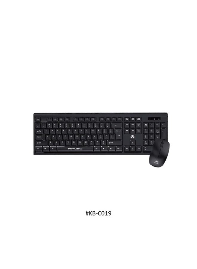 مجموعة ميكوسو KB-C019 من لوحة المفاتيح والفأرة اللاسلكية - Image 1