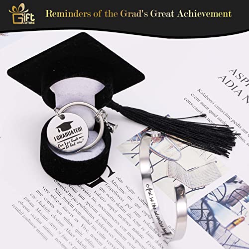 GiftAmaz 2026 Graduation Gifts Set for Her, Class Of 2026 Congrats Grad Gift Basket Include Coffee Mug, Keychain, Bracelet & Flower for Senior High School College Graduated Women Congratulations Gift - Image 5
