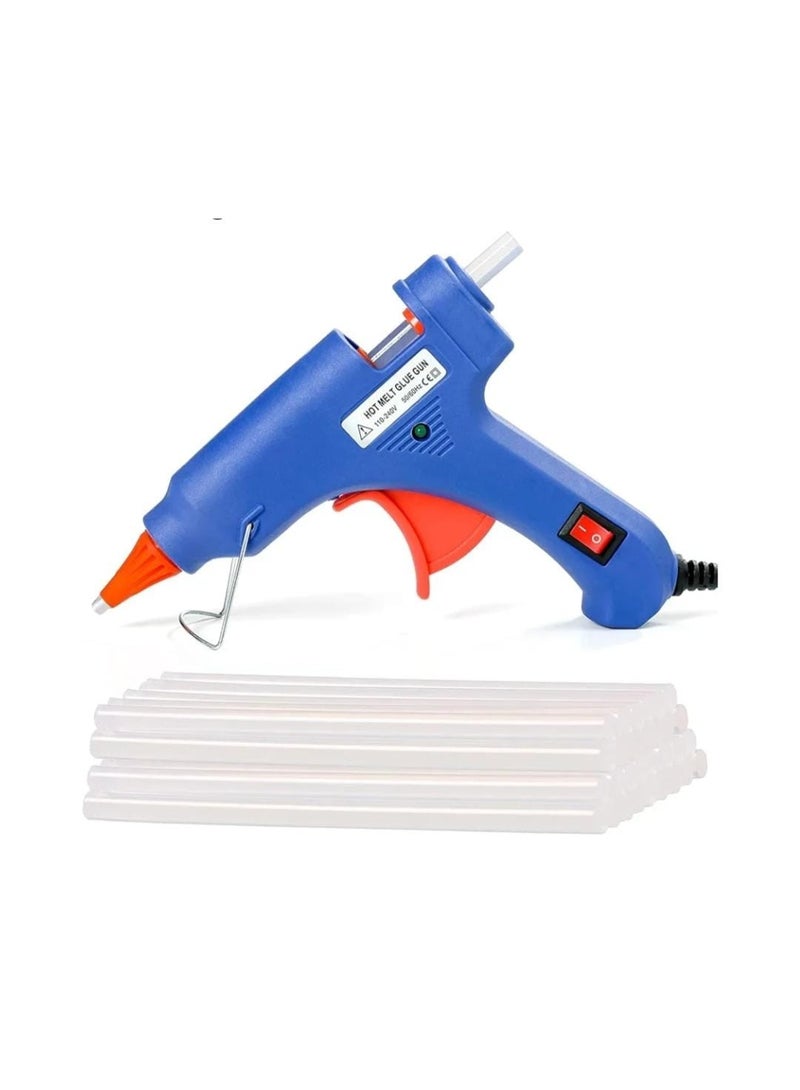 Hot Glue Gun, Upgraded 20W High Temp Hot Melt Glue Gun Kit for DIY Projects, Arts and Crafts, Home Quick Repairs, Repairing Broken Household Items, Floral Design, Packaging and Shipping - Image 1