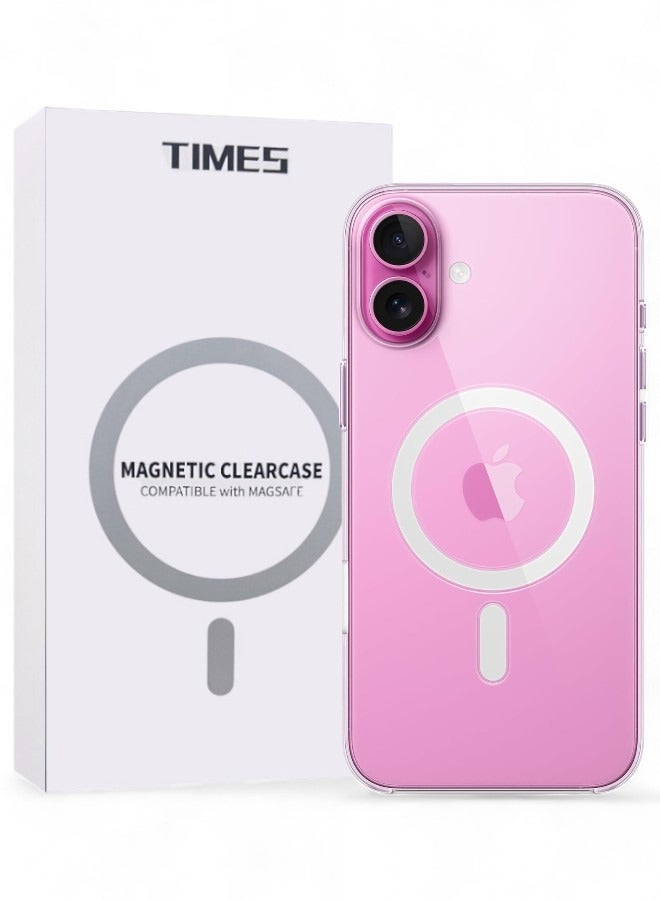 iPhone 16 Plus, Magnetic ClearCase Compatible With MagSafe Case High Quality Silicone - Image 1