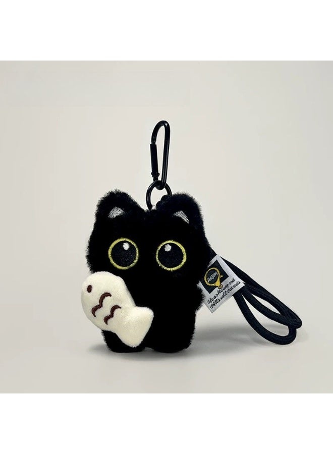 Key Chain  black cute cat - Image 1