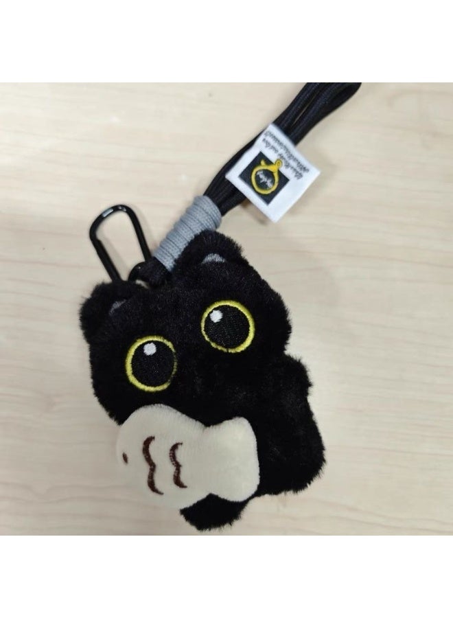 Key Chain  black cute cat - Image 3