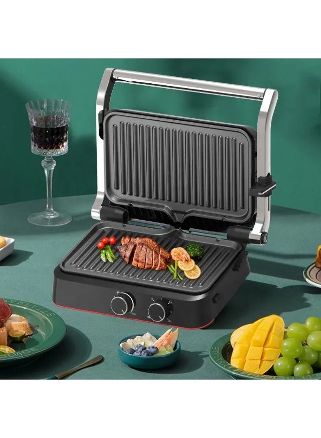 سوكاني شواية سوكاني SK-08145 ٢ في ١ + ماكينة وافل ١٥٠٠ واط - Image 2