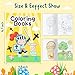 Zainpe 24Pcs Christian Bible Stories Coloring Books for Kids Easter DIY Art Drawing Book with Jesus Noahs Ark Crosses Pattern Color Booklet for Church Sunday School Classroom Rewards Party Favors - Image 4