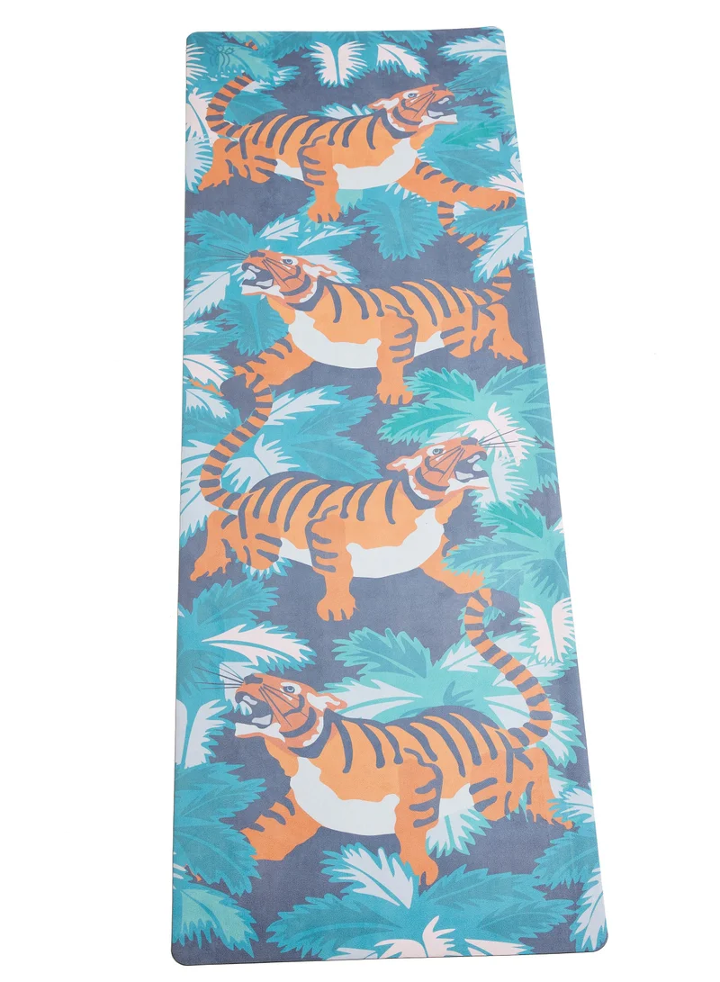 Prickly Pear Prickly Pear 'Roar' Foldable 1mm Travel Yoga Mat with Carrying Pouch