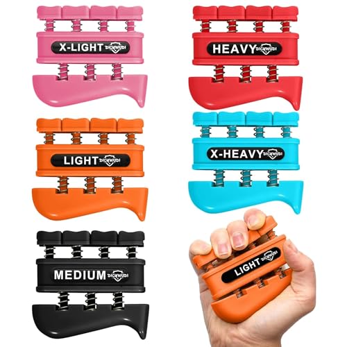 DICYWUDI Grip Strength Trainer, Finger Strength Trainer for Grip Strength Training for Fingers, Wrists, and Hands for Home, Office, Gym, Climbing, Athletes, Musicians, and Therapy - Image 1