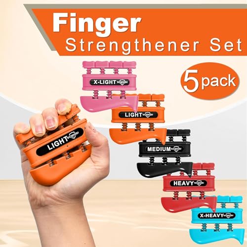 DICYWUDI Grip Strength Trainer, Finger Strength Trainer for Grip Strength Training for Fingers, Wrists, and Hands for Home, Office, Gym, Climbing, Athletes, Musicians, and Therapy - Image 5