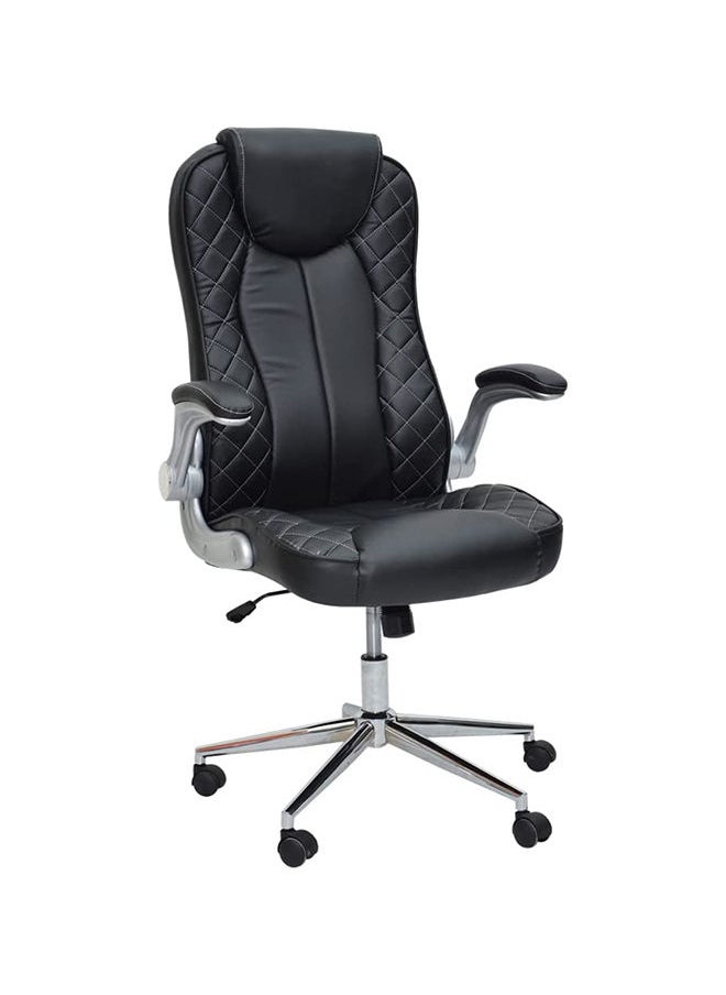 KARNAK Executive Office Chair PU Leather And Foam 360° Swivel Desk Chair Computer Table Chair  - Image 4