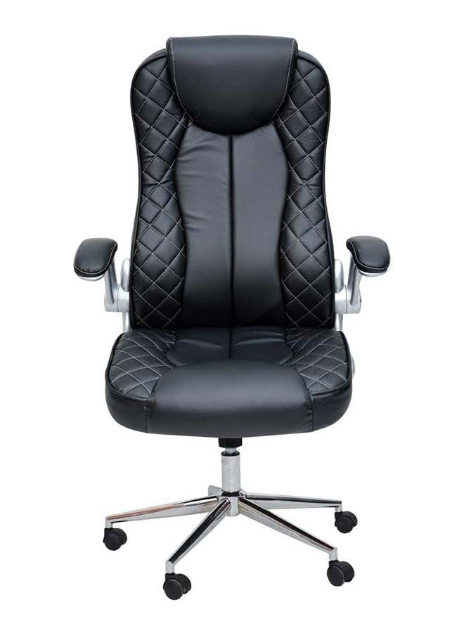 KARNAK Executive Office Chair PU Leather And Foam 360° Swivel Desk Chair Computer Table Chair  - Image 1