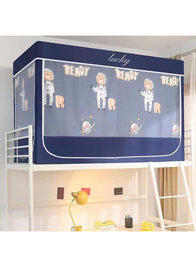 Bluejw ✅Upper And Lower Bunk Student Mosquito Net Shading Bed Curtain Dormitory Bedroom Dust Cover Encryption Anti-mosquito Factory Wholesale And Retail Gift - Image 1