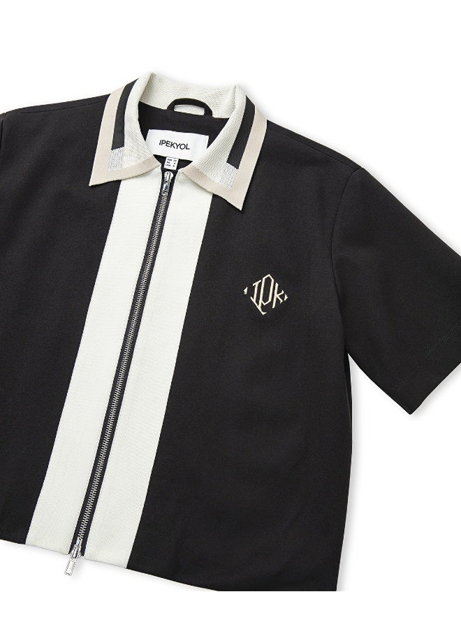 Ipekyol Relaxed Fit Mixed Media Shirt - Image 5