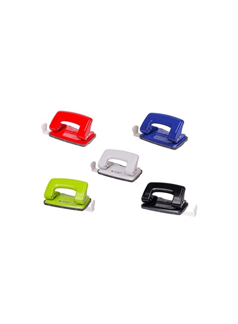 Kangaro مثقاب ورق ثنائي الفتحة DP-480 قطعة واحدة سعة 12 ورقة بألوان متنوعة - Image 3