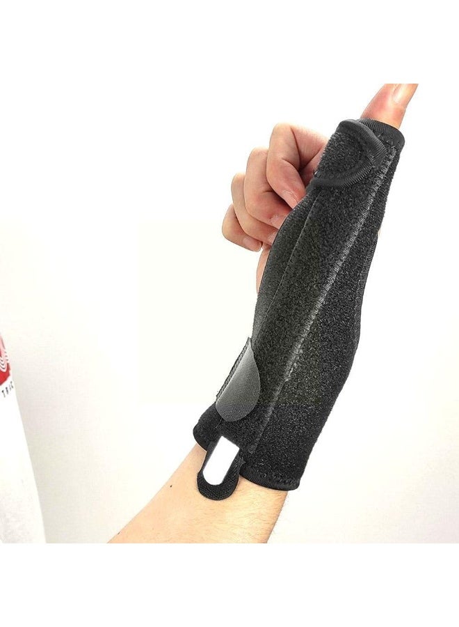 FDTY دعامة الإبهام لعلاج التهاب الأوتار والتهاب المفاصل - تناسب الرجال والنساء اليد اليسرى واليمنى - ضمادة دعامة - مثبت المعصم لعلاج النفق الرسغي والالتواءات وتخفيف آلام الزناد - Image 5