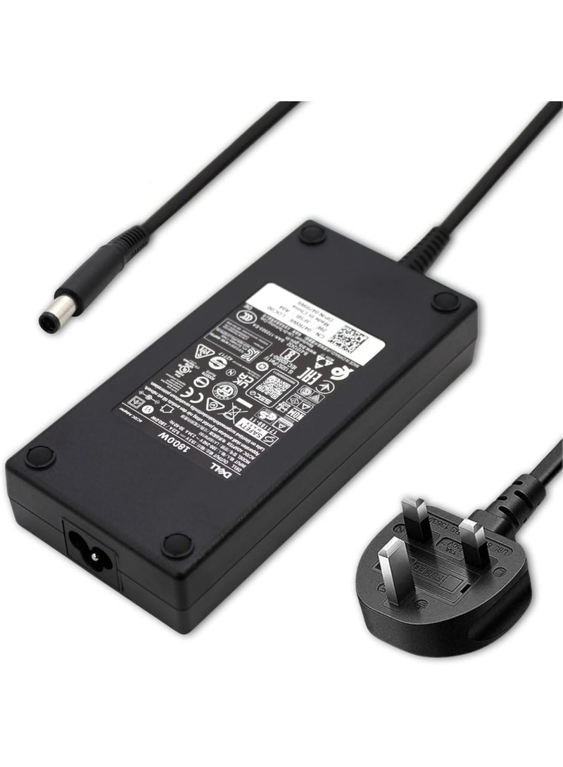 Original Laptop AC Charger Adapter For Precision M4600 M4700 M6300 M6400 74X5J 074X5J Alienware M14X M15x M17x R3 DA180PM111 Laptops Power Supply 19.5V 9.23A 180W