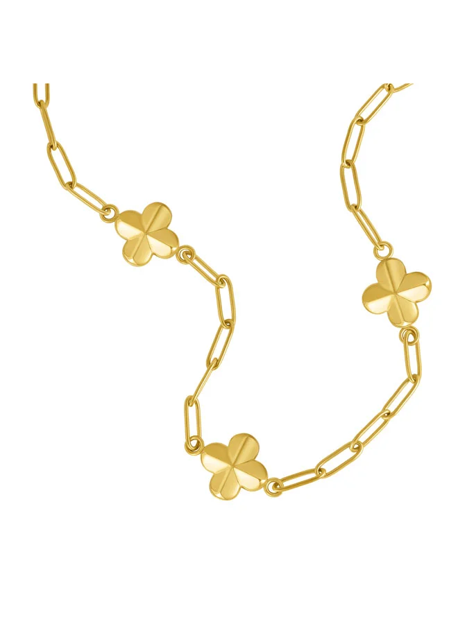 بوليس Graceleaf Stainless Steel Paperclip Chain Pendant Necklace for Women