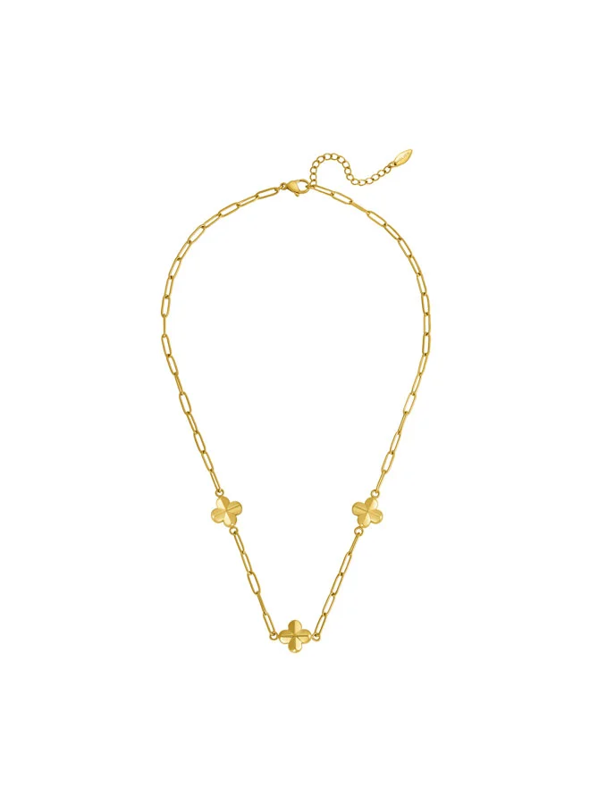 بوليس Graceleaf Stainless Steel Paperclip Chain Pendant Necklace for Women