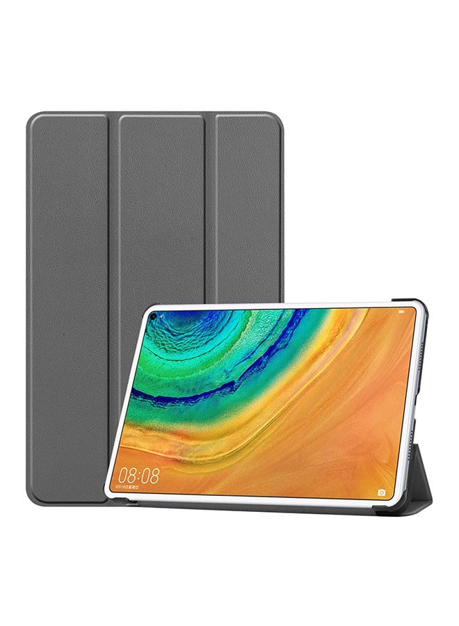 Protective Tri-Fold Case Cover For Huawei MatePad Pro Grey - Image 3