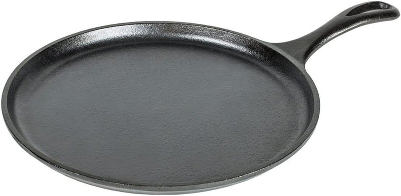 Lodge Cast Iron Griddle and Hot Handle Holder, 10.5", Black/Red - Image 2