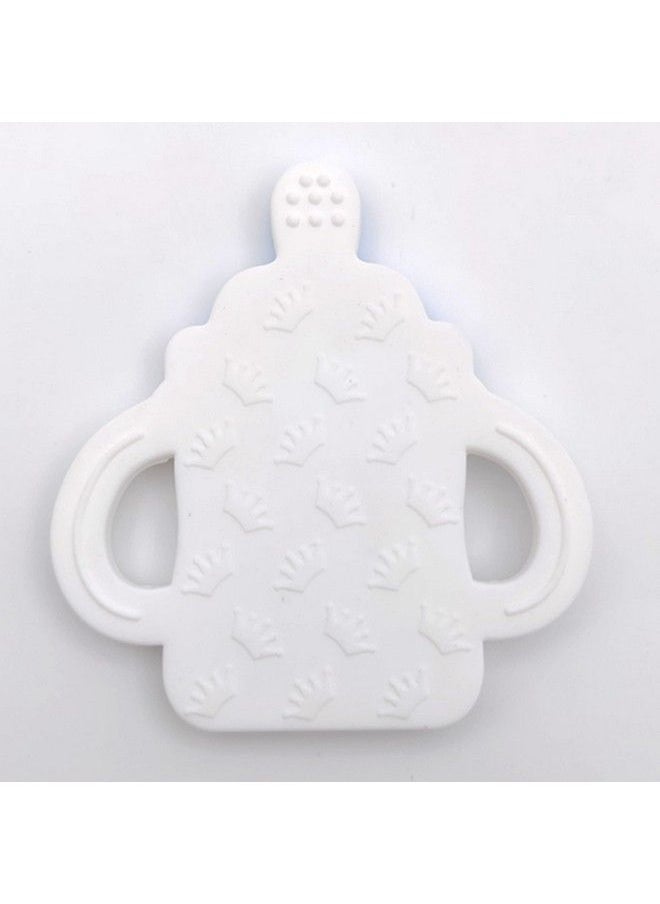 Bebe Mondo - Baby Teething Toys Baby Teethers For Babies 0 6 Months 6 12 Months Infants Baby Gift Shower For Newborn Infants Babies (Baby Bottle Blue) - Image 1
