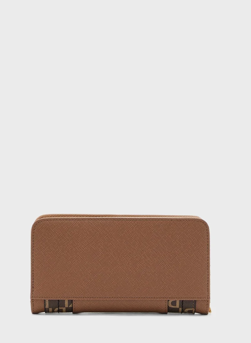 RIVER ISLAND River Foldout Zip Around Purse