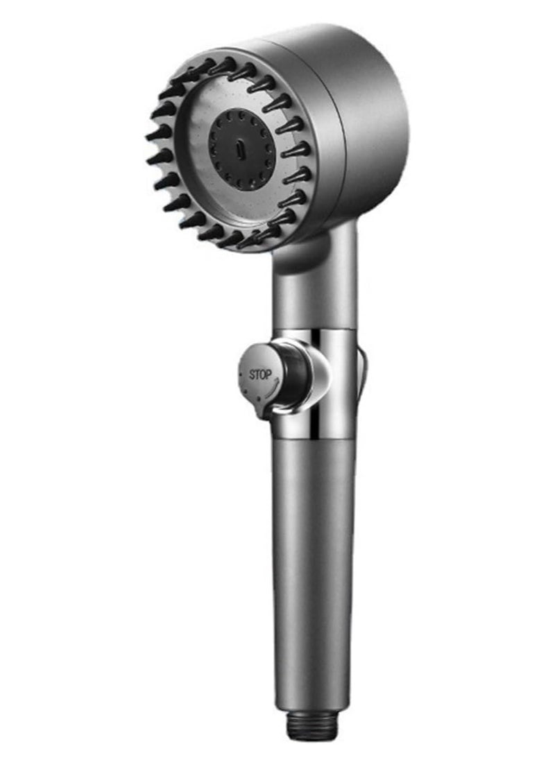 DubaiGallery Handheld Filtered Massage Shower Head, Complete Showerhead Combo Set with 1.5m Hose and Bracket. Enjoy High Pressure, Impurity Removal, Hair Fall Prevention, and 3 Soothing Spray Modes.  - Image 3