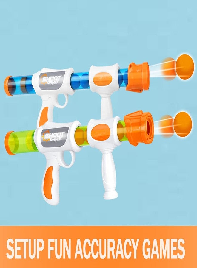 CHAKANLX 48 Pieces Power Popper Refill Balls Soft Foam Balls Approx 1.2 Inch in Diameter, Foam Balls for Popper Air Blaster Guns, Replacement Foam Bullet Ball for Shooting Game Guns, 48 PCS (Orange) - Image 5