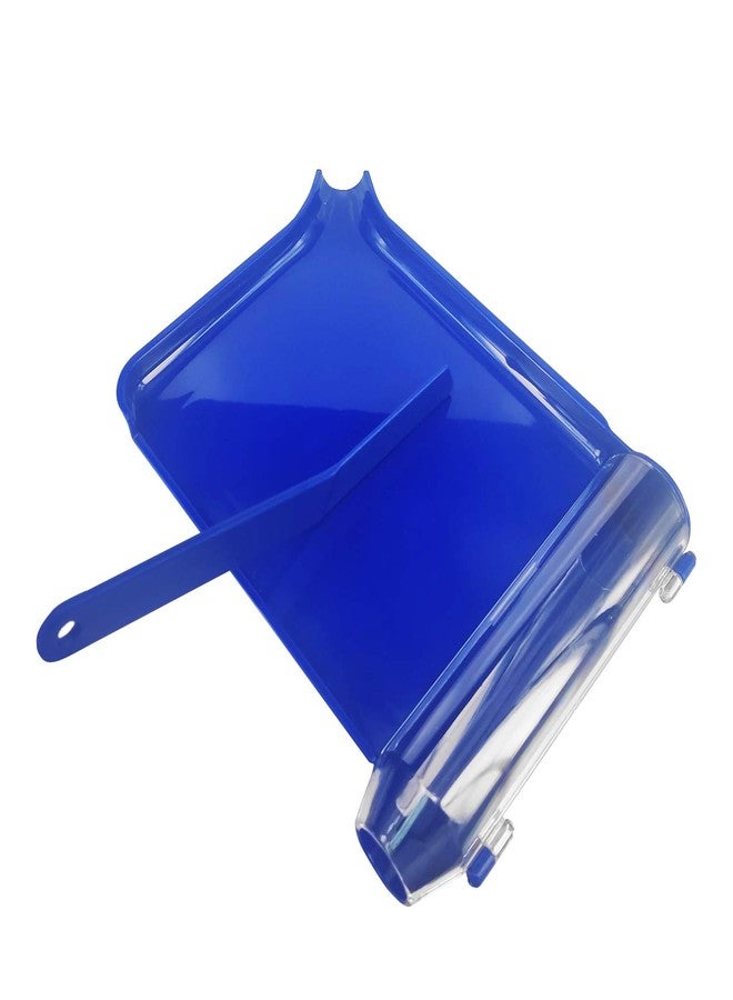 Medarchitect Left Hand Pill Counter Tray with Spatula (Blue) - Image 1