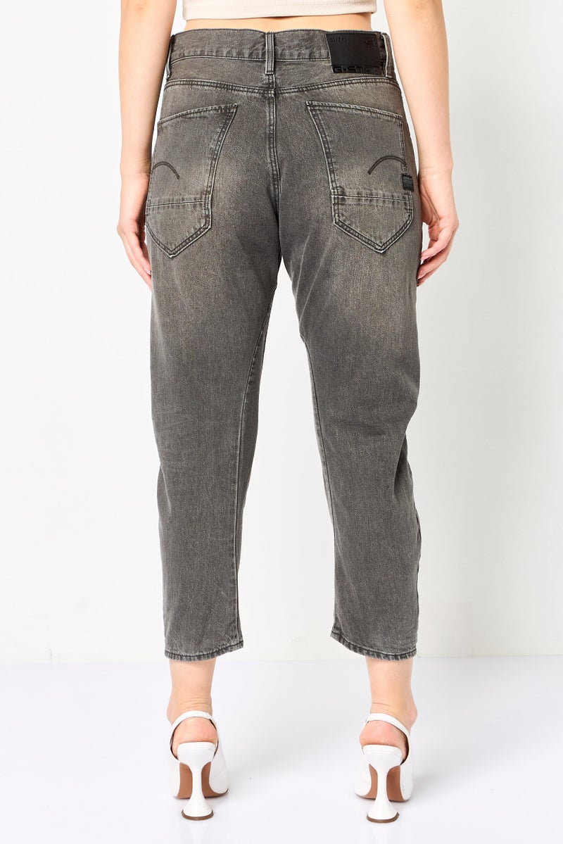 G-Star RAW Raw By G-Star Women Boyfriend Fit Washed No Stretch Jeans, Grey - Image 4