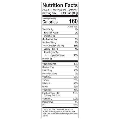 Honeycomb Cereal, Honey Flavored Sweetened Corn and Oat Cereal, 19 OZ Box - Image 5