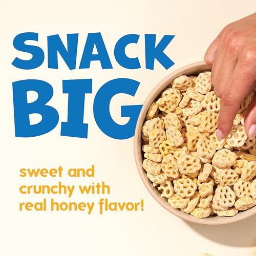 Honeycomb Cereal, Honey Flavored Sweetened Corn and Oat Cereal, 19 OZ Box - Image 3