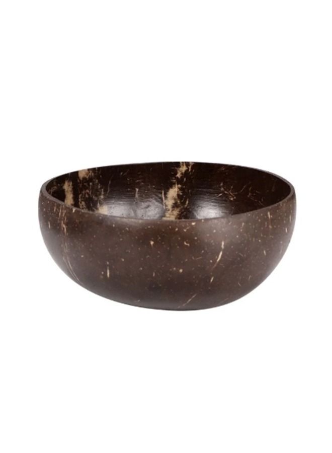 وعاء طبيعي بجوز الهند يدوي الصنع، وعاء طبيعي بقشرة جوز الهند، وعاء زبادي على طريقة المزارع، وعاء سلطة، وعاء آيس كريم، وعاء خشبي - Image 1