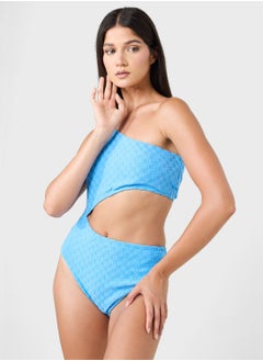 speedo Terry Cut One Piece  - Image 1