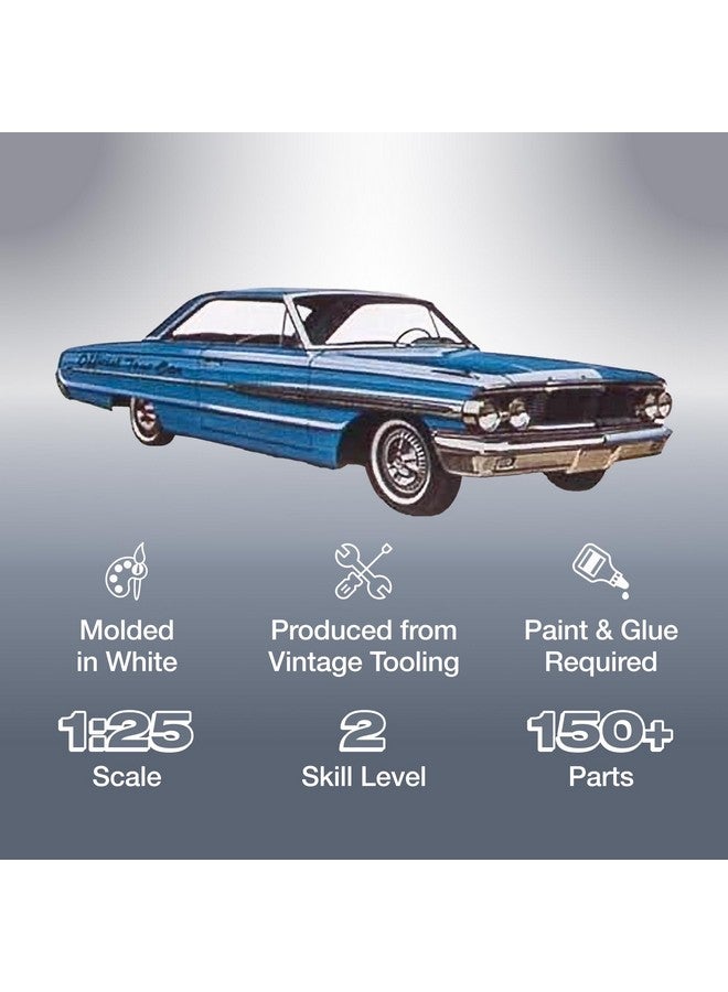 AMT Cal Drag Combo 1964 Galaxie, AWB Falcon & Trailer 1:25 Scale Model Kit - Image 2